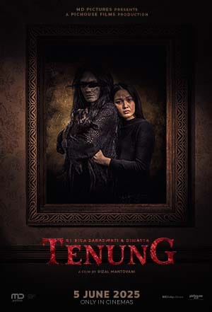 Poster Film TENUNG BY RISA SARASWATI & DIMASTA XXI Cibubur