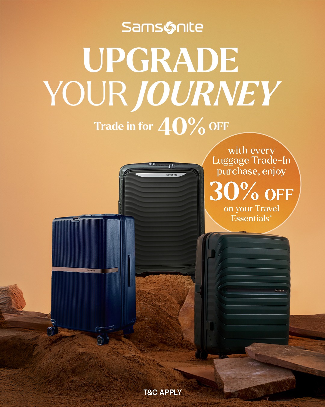 Samsonite Trade In Cibubur